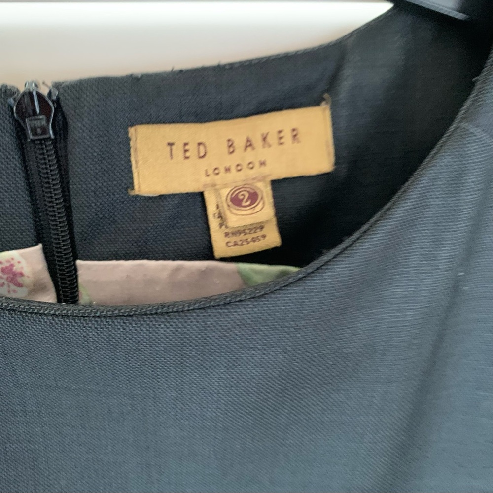 Ted Baker London Edid Wool Sheath Dress charcoal grey - Picture 7 of 16